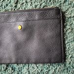 J.Crew Black Leather Card Holder Photo 3