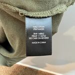 Torrid plus size OLIVE GREEN RUFFLED KNIT SWEATSHIRT DRESS cold shoulder size 4X Photo 5