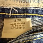 Maurice's  Blue Cropped Capri Women's Jeans Distressed Size 13/14 Photo 7