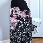 Heimish U.S.A. Floral Animal Print Blouse Photo 1