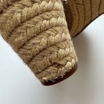 Gentle Souls  Colleen Espadrille Wedge Sandals Womens 8 M Grey Tan Suede Shoes Photo 10