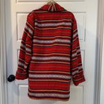 Vintage Rickie blanket Aztec jacket medium Red Photo 7