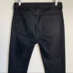 Everlane EUC  High Rise Skinny Black Painted Jeans Size 27 Photo 12