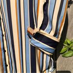 Sandy & Sid  Striped long Blouse Button front S Photo 2
