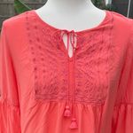st. john's bay St. John Bay Coral Embroidered Women's Top Photo 1