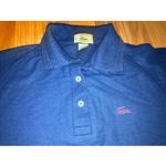 Lacoste Vintage Izod  Women's Small  36 Navy Blue Short‎ Sleeve Polo Shirt Photo 1