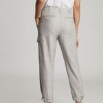 Reiss  Brianna Wool Blend Cropped Cargo Pants Size 10‎ Excellent Condition Photo 8
