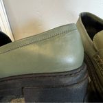 ALOHAS  Chunky Lug Sole Leather Trailblazer Loafers in Dusty Olive Photo 6