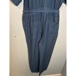 Everlane  Women's The Fatigue Short Sleeve Jumpsuit Organic Cotton Blue Size 16 Photo 9