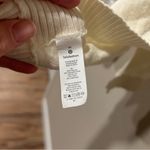 Lululemon  Womens O/S Shawl Sweater Top Cape Pullover Ivory Cashmere Viscose Photo 3
