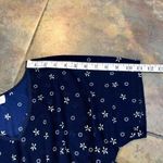 Siren Lily  Women’s Maternity Floral Sheer Blouse V-neck Elastic Waist Large Photo 7