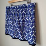 T by Talbots Athletic Skirt Skort Geometric Print Blue Purple Women's Size XL Photo 3