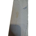 Tahari Women Blazer Jacket 1-Button Seersucker Long Sleeve Striped Blue White 18 Photo 3