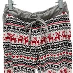 Heimish USA Reindeer Christmas Sweater Jogger Pants Size Small Photo 2