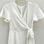 Princess Polly Womens size 4 Company for One white wrap dress-DEFECT👇🏼 Photo 4