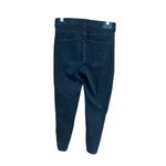 American Eagle  Black Button Fly-Curvry-Hi Rise-Crop Jegging Sz 4 Photo 1