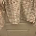 Time And Tru  Women's Flannel Plaid Crop Jacket Shirt Shacket Size L 12-14 Photo 8