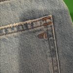 Madewell NWT Baggy Jean Light Wash Jean Shorts size 23 Photo 5