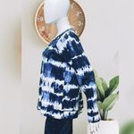 Michael Kors Tie Dye Navy Blue Pullover Photo 3