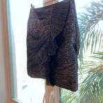 Maje  Metallic skirt with ruffle detail Photo 2