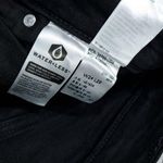 Levi's High Waisted Mom Jeans Tapered Stretch Size 24 x 29 Black High Rise Photo 6