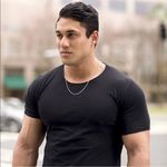 1mm Rope Chain Necklace 24k Real Gold Plated for Women and Men Photo 2