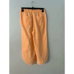 Soma Lounge Pants Size XS Orange Cotton Loose Flowy Beachy Gauzy Photo 1