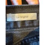 frame denim  Shorts Women 28 Black Wash Le Original Distressed Fray Hem Jean Punk Photo 6