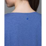 Lululemon  Weekend Long Sleeve Heathered Pipe Dream Blue Long Sleeve Shirt Size 4 Photo 6