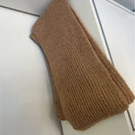 UGG NWOT  Chunky Rib Scarf in Camel Tan Photo 2