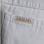Vtg 1990s Jordache White Denim Eyelet Lace Trim Heart Embroidered Shorts 13 14 Photo 4