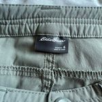 Eddie Bauer Green Nylon Hiking Athletic Capri Pants Photo 7