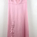 Show Me Your Mumu  Balletcore Pink Satin Maxi Dress Bridesmaid Weddings Spring Photo 0