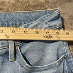 EXPRESS  Jeans Womens 16 Long Straight Ankle High Rise Stretch Light Wash Pants Photo 6