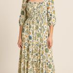Figueroa & Flower Boho Floral Maxi Dress Size XL Photo 0