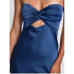 Princess Polly NWT  Faviola Strapless
Satin Gown in Blue Sz 6‎ $99 Photo 3