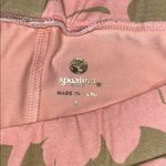 Spartina 449 Spartina Sz L Tan - Pink Floral Ruffle Pull On Faux Wrap Skort - Skirt w/ Shorts Photo 2