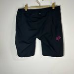 Fox Racing Women’s Cycling Shorts Black Pink Logo Padded MTB Bike Size Medium Photo 4