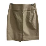 Banana Republic  Women Beige Pencil Skirt Size 4 Knee Length Casual Office Photo 2