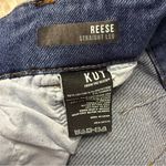 Kut From The Kloth Reese Straight Leg Jeans Zip Ankle Size 10 Long Photo 4