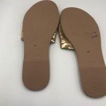 Beach By Matisse Womens Golden Cabana Sandals Sz 9 Gold Photo 5