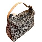 Fendi 1990s Vintage   Zucchino Jacquard Mini Pouch Bag Photo 3
