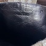 Salvatore Ferragamo  Gray Suede Knee‎ High Boots EU 38 US 8 Pull On Heels Photo 7