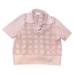 Zimmerman Waverly Polo Top Dusty Pink – , Size M Photo 1