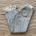 ZARA | Mid Rise Fringe Hem Women's Jeans Photo 6