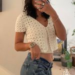 superdown  Women's White and Cream Cardigan size XS Photo 3