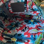 Brighton : Teal & Green (U094079) Ruched Handbag- Silver Tone- mark Photo 3