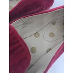 Boden Velvet Beaded Bug Tassel Loafer Flats Burgundy Women Size 41 Purple Photo 2