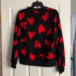 SheIn Women's Heart Pattern Drop Shirt Photo 1