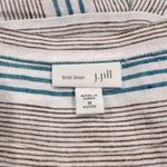 J.Jill Love Linen Striped Short Dress With Pockets Size M Petite Photo 7